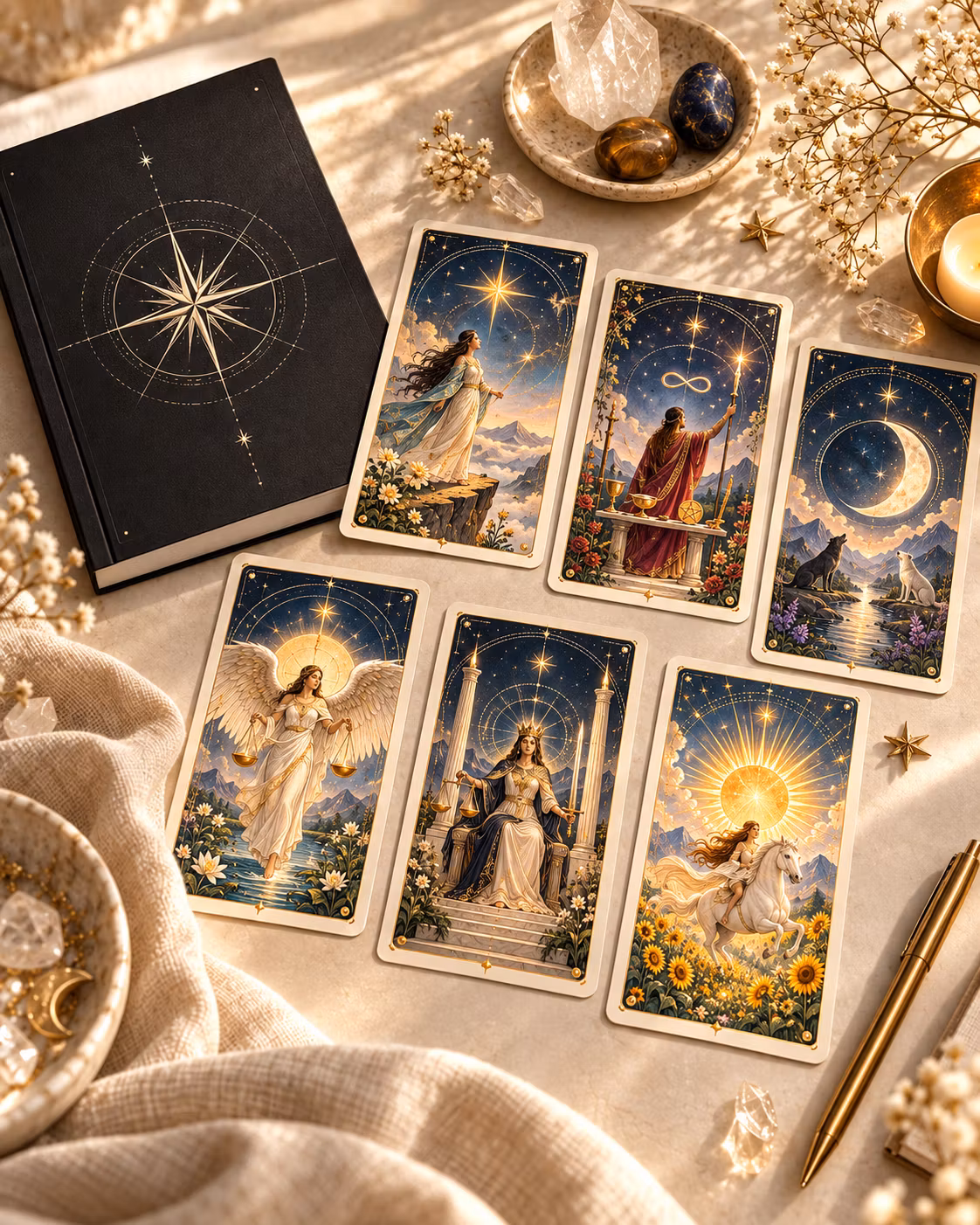 Money Tarot - Hemmakurs. Stjärnan som hittar dina ekonomiska blockeringar