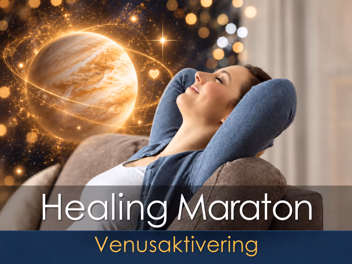 Healing Maraton med Venusaktivering för kärlek, livsglädje, skönhet och överflöd