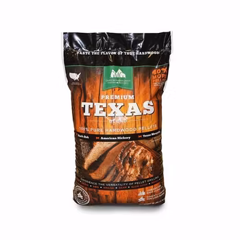 12,7 kg GMG Premium Texas Blend ( Mix av white oak, hickory & mesquite )