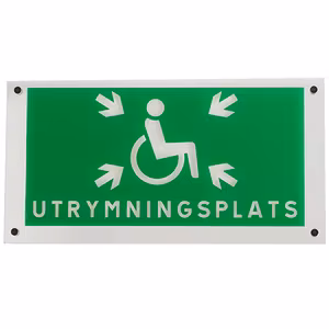SAC-U25 Piktogram Utrymningsplats