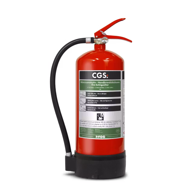 CGS 6 liter X-Fog handbrandsläckare