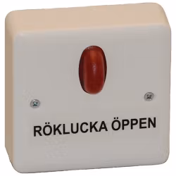 Indikeringstablå röklucka öppen