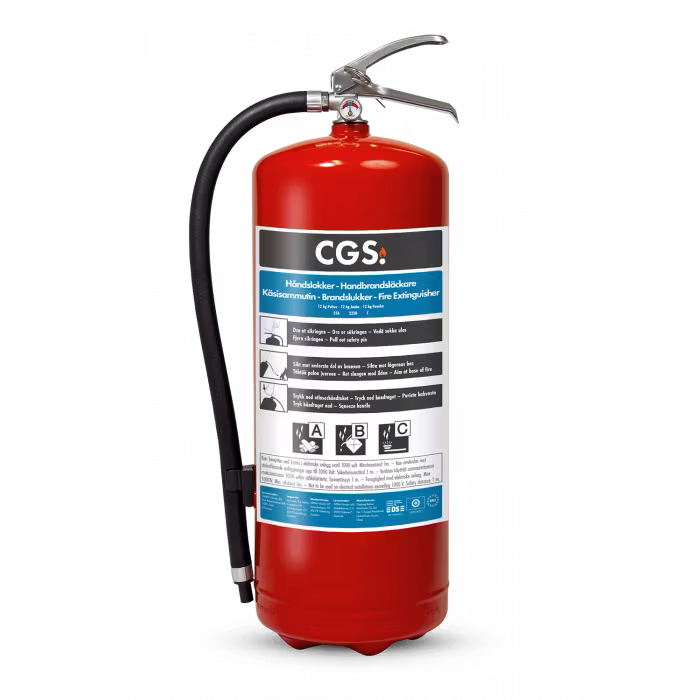 CGS 12 kg pulversläckare PE12CR-A