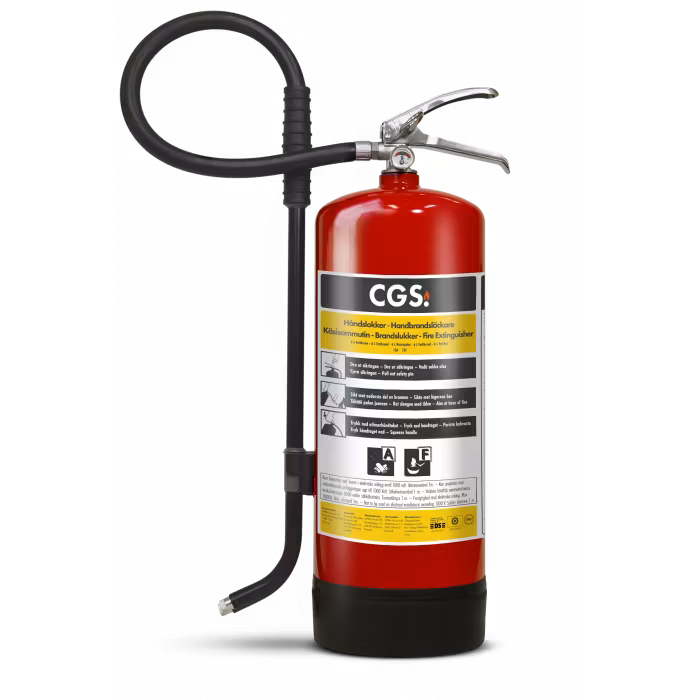 Fettbrandsläckare 6 liter CGS FFE6CR-B
