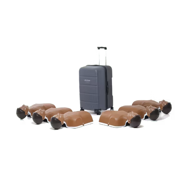 HLR-Docka Little Anne 6-pack Mörk