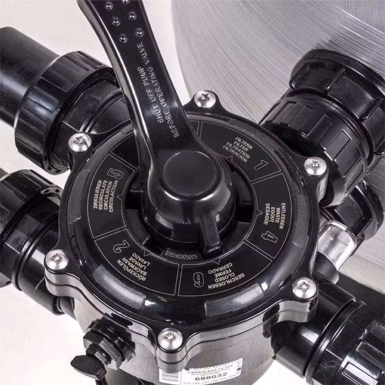 Sandfilter Welldana 650 sidoventil multiport