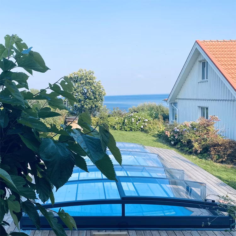 Pooltak Leia Boxtak 3x6 med sarg