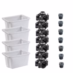 ASIN HOME Installations-kit för Eftermontage 50 mm