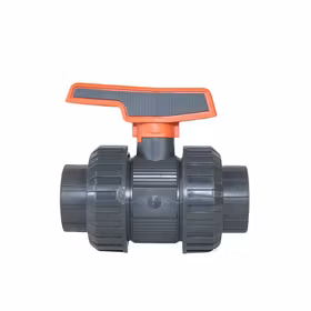 PVC Kulventil, 50 mm