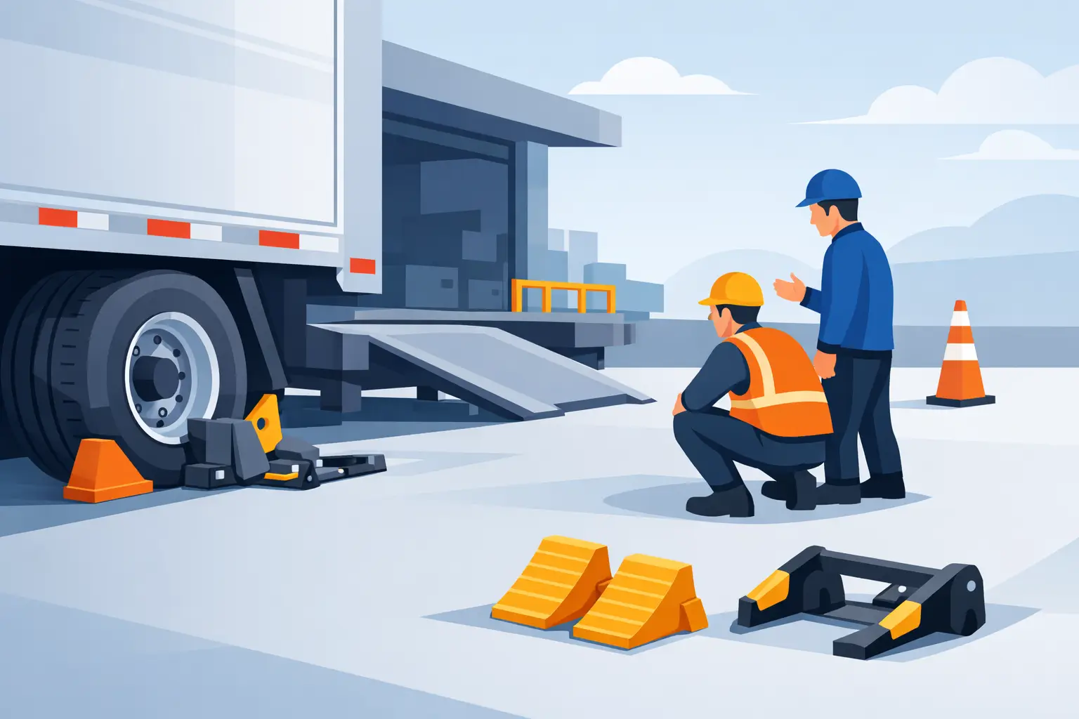 Wheel Restraint Alternatives for Safer Ground Work