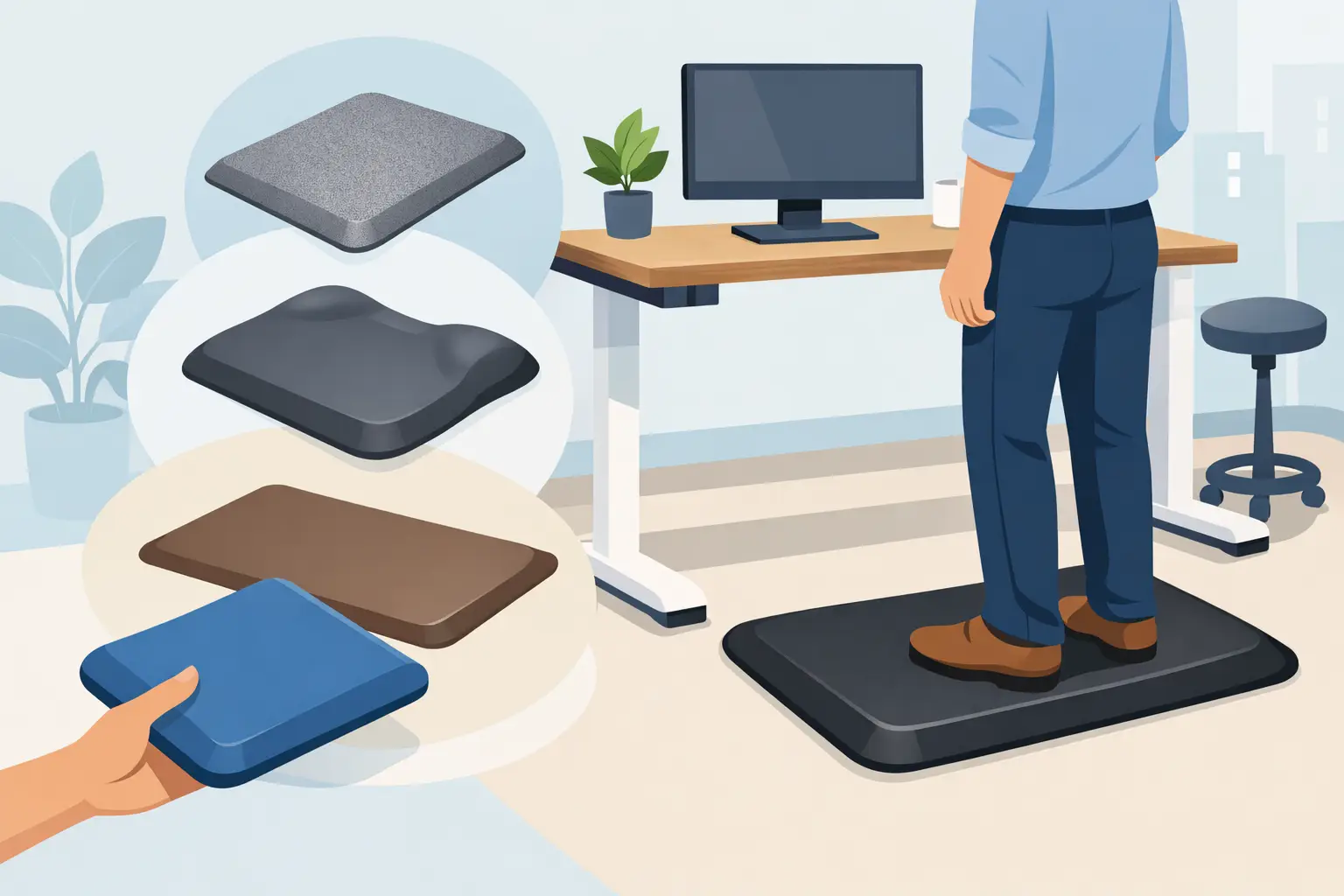 How to Choose a Standing Desk Comfort Mat