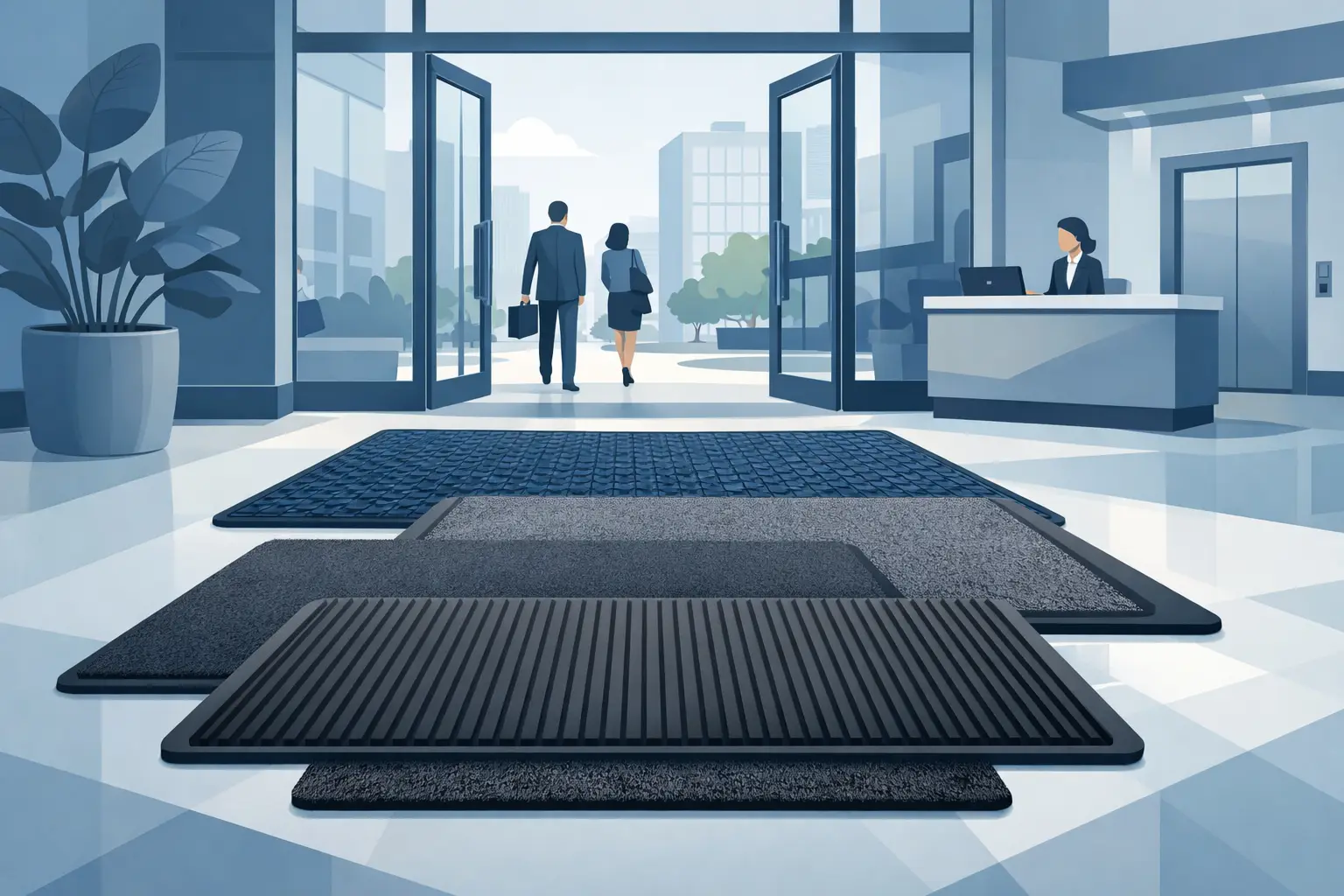 Commercial Entrance Floor Mats That Work Hard