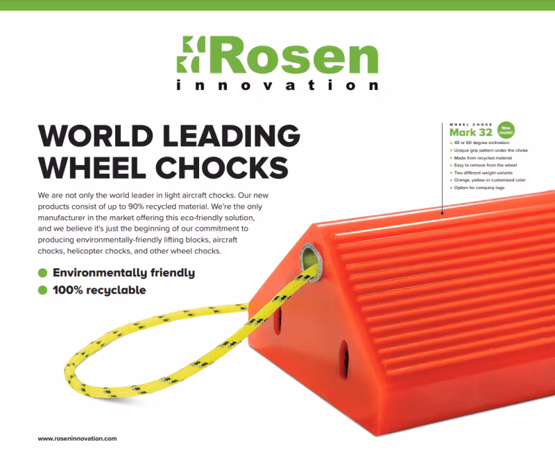 World Leading Aircraft Chocks