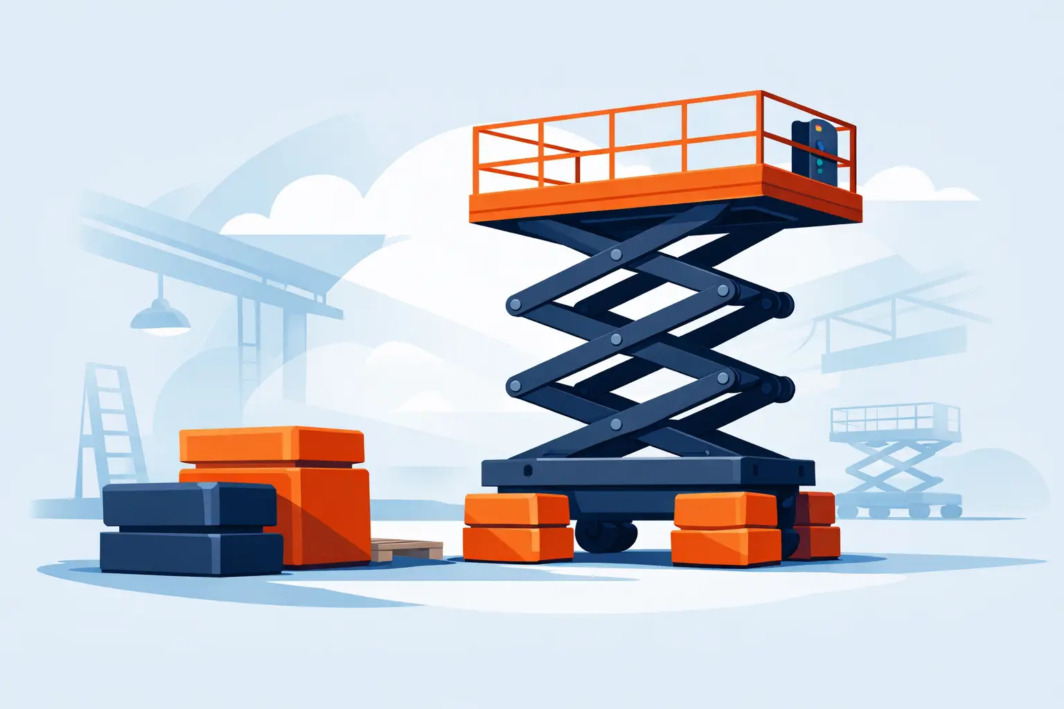 What Are Scissor Lift Blocks and Why Use Them?