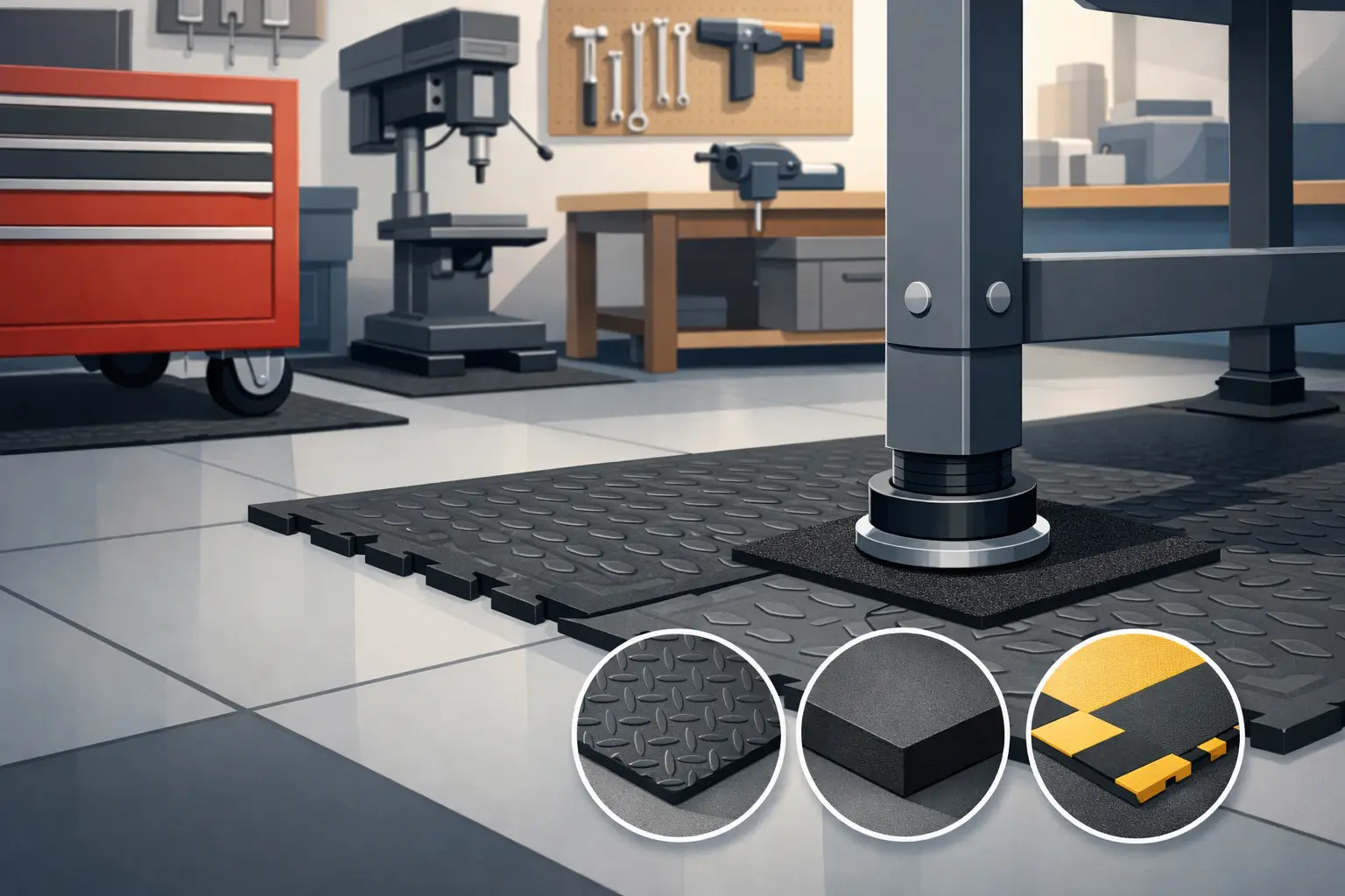 Best Workshop Floor Protectors for Heavy Use