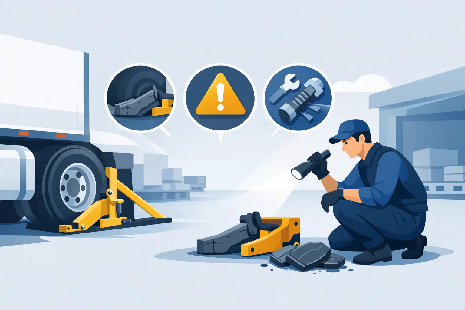 When to Replace Wheel Restraints: 7 Warning Signs
