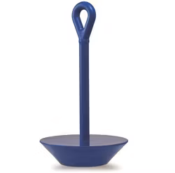 Plate anchor Softdish in solid polyurethane Blue