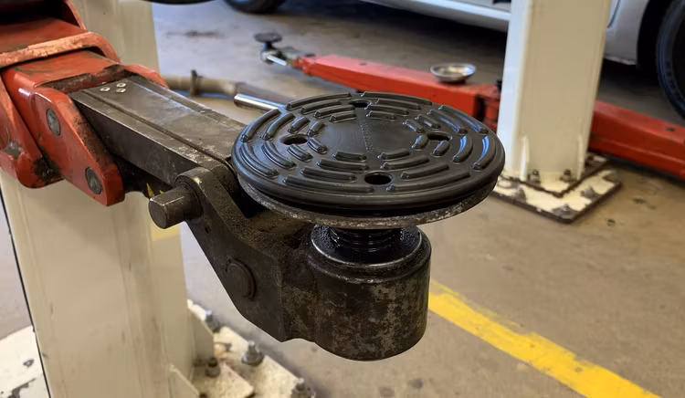 125 mm Rubberblock for Column lift jackpad