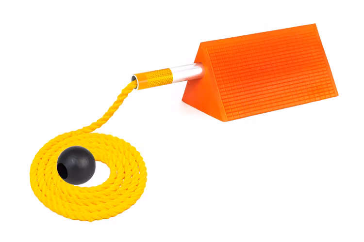 Handleball for Aircraft Chock