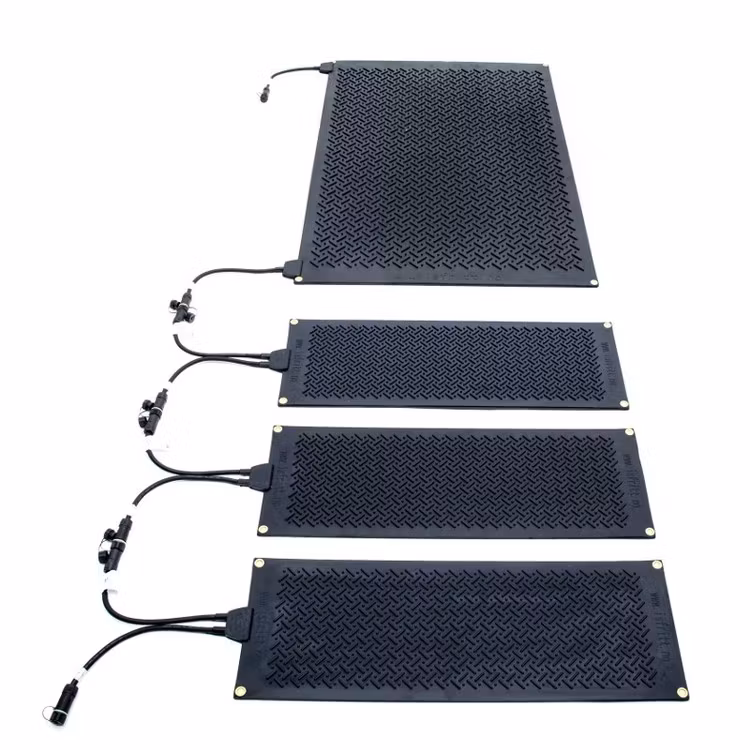 Heating mat step sizes Security with ice-free  stairs