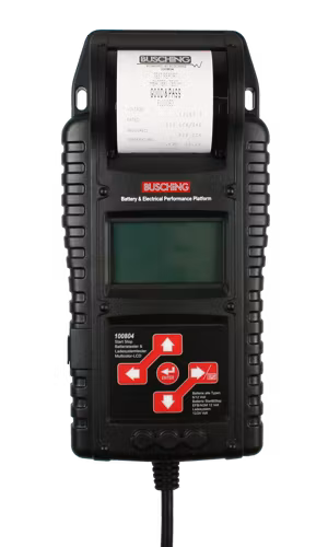 Start Stop Battery and Charging System Tester with Multicolor LCD