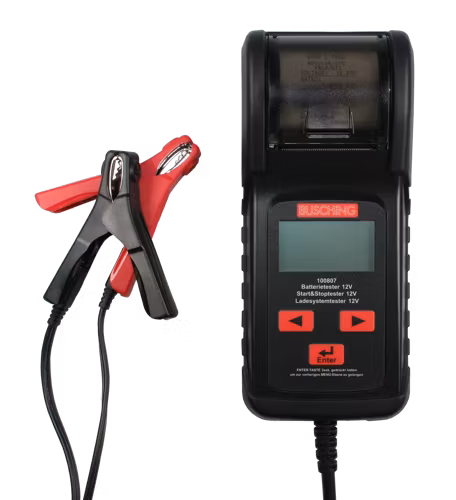 Battery- and charging system tester "light" for Start-Stop