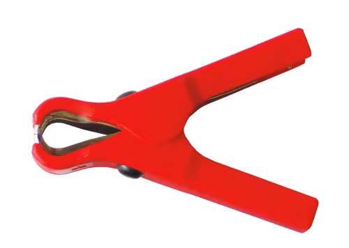 Battery clamp 40 ampere, fully isolated