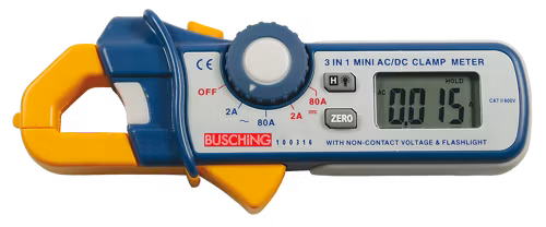 Digital mini AC/DC clamp meter 2/80A