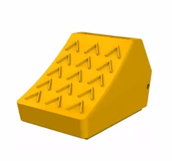 HD-155 Wheel Chock 660x410x420mm