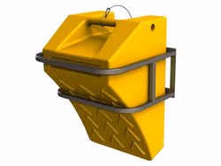 Wheel chock bracket to suit OzChocks 155