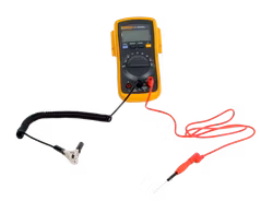 Test lead set with back-pinning probes