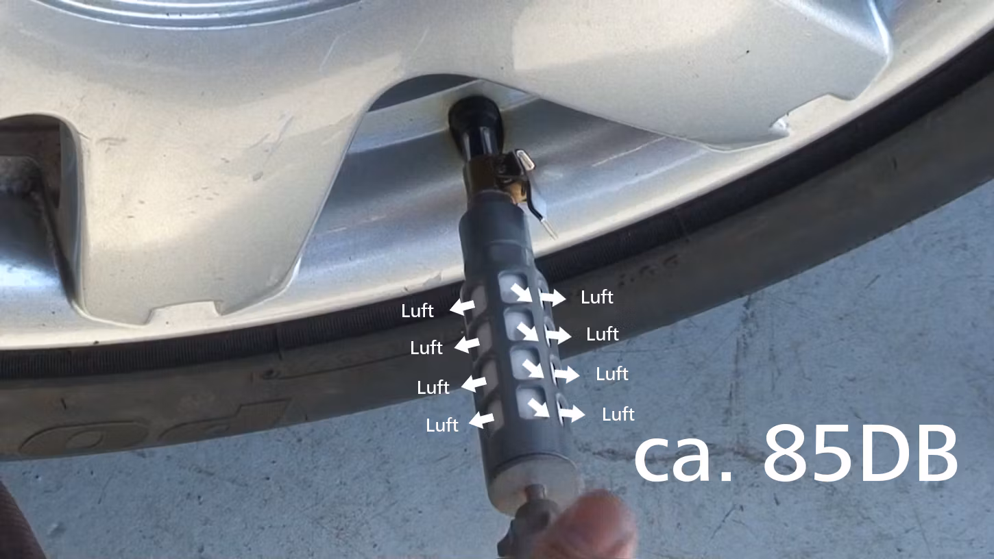 Silent Tire Deflator