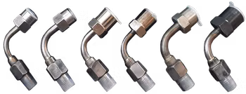 Adapter set, for the pressure tester, high pressure fuel, common rail, 6 pieces