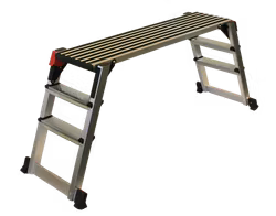 Working platform ALU "L" foldable/anti-slip