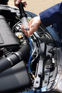 UV- leakage detector injection system Concertina