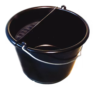 Bucket with sponge holder 10 litres