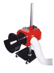 Aspirator for exhaust smokes mobile