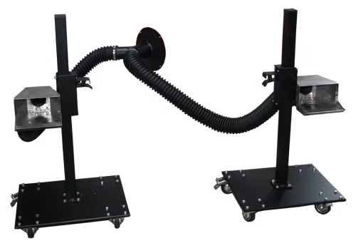 Exhaust Funnel "DUPLEX" Double Tailpipe