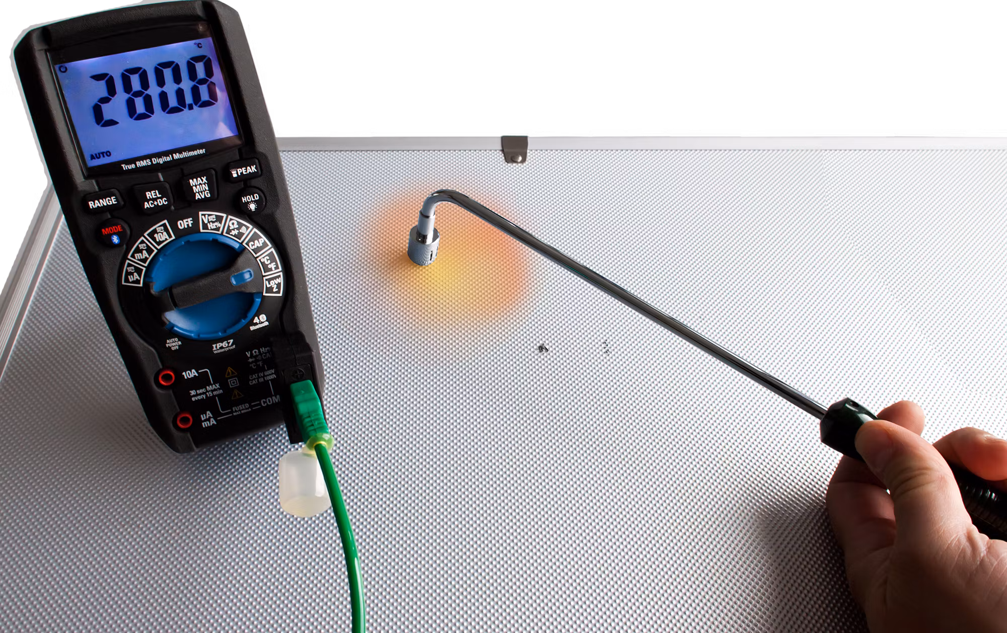 Thermo Sensor, Surface 1.4 cm, Type K