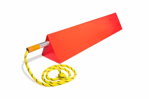 Aircraft chock Mark 10 rope & tube 15cm