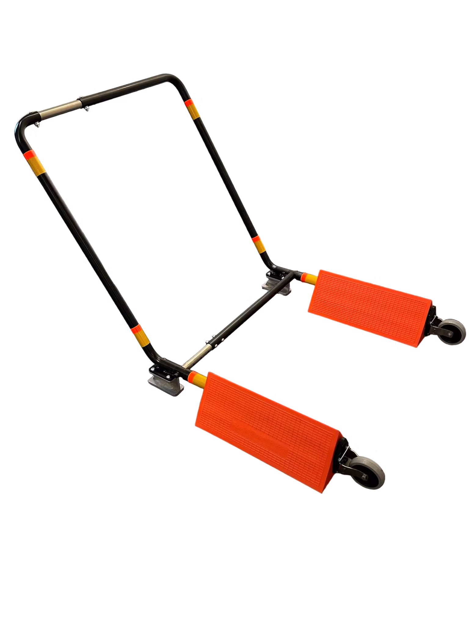 Facilitates the work of lifting Aircraft shocks into place