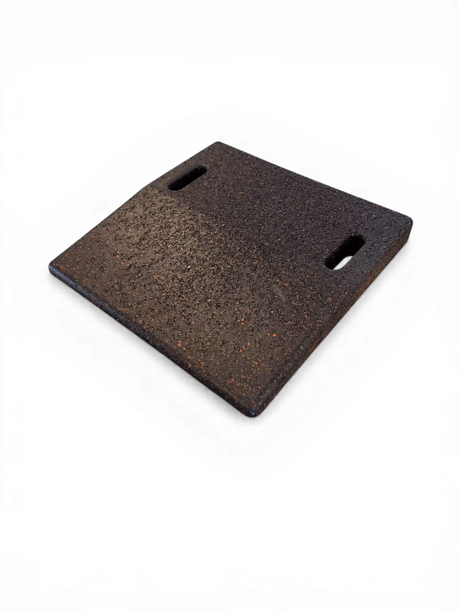Rubber ramp one slop 500x500mm available in 50mm, recycled polyurethane