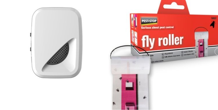 230 kvm musskrämma + 1 flugpapper (psfr)