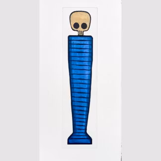 The Mummy, blue