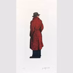 Mr Walker, red