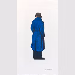 Mr Walker, blue