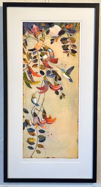 Naschende Kolibris