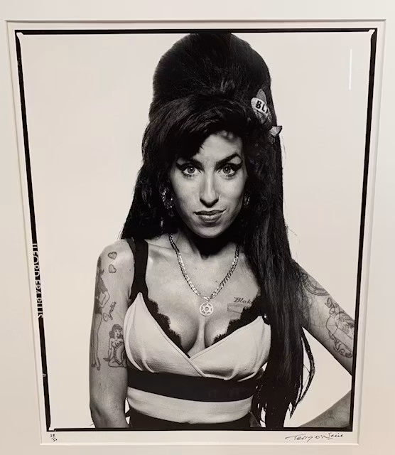 Amy Winehouse at Mandelas party