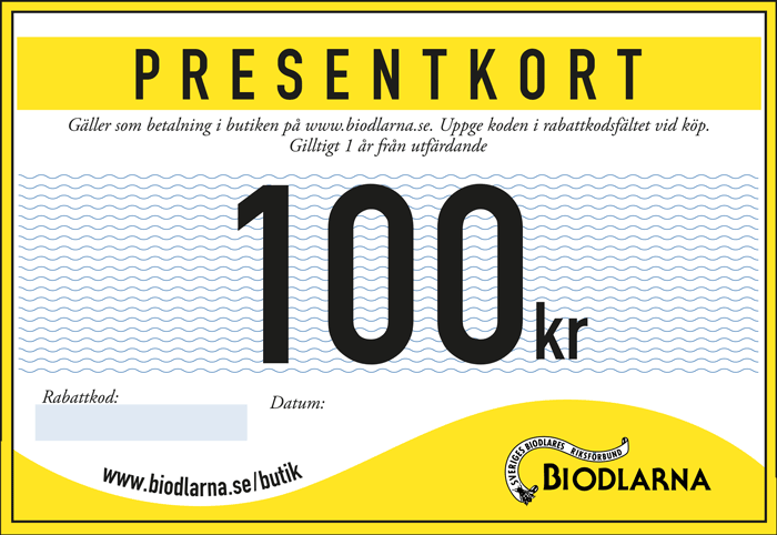 Presentkort 100 kr