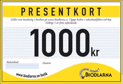 Presentkort 1000 kr